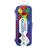 Boja vodena fi 30mm 12boja plus kist giotto fila 3512 blister (14059)
