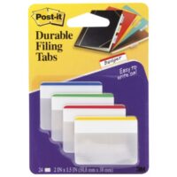 Zastavica 50,8x38mm 4boje(rub)x6l super čvrste post-it strong 3m,686-f prozirne blister (14148)