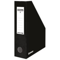 Stalci za spise okomit kartonski lakirani donau 7649201-01fsc crni (14259)