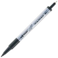 Marker za CD/DVD permanentni obostrani 0,4-0,7mm twin marker pilot sca-tmcd-b crni (14324)