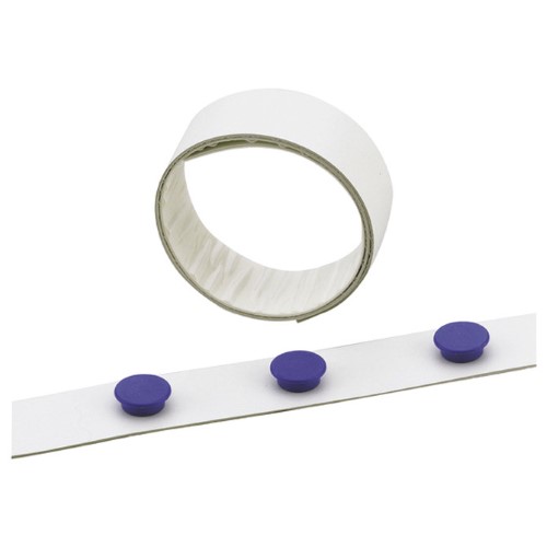 Traka ljepljiva magnetna 35mm/5m durable 4715-02 bijela (14913)