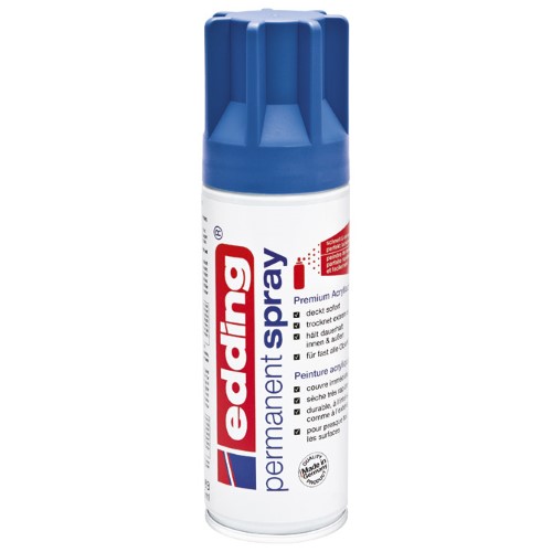 Boja akrilna u spreju 200ml permanentna edding 5200903 cyan plava (16522)
