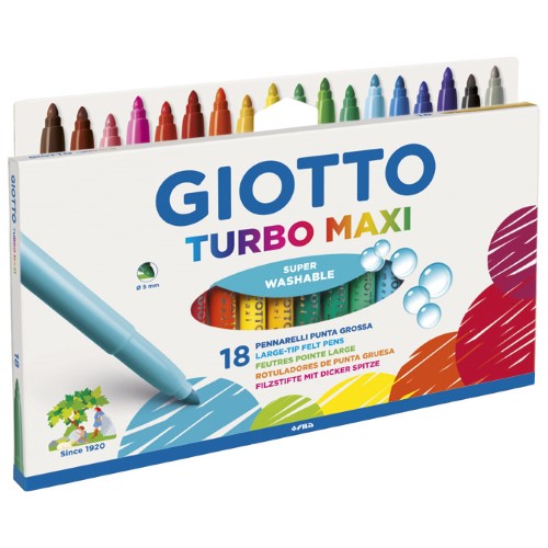 Flomaster školski 18boja giotto maxi fila 076300 blister (17602)
