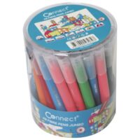 Flomaster školski 48boja (12bojax4kom) u pvc kantici jumbo connect (17871)