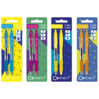 Set olovka kemijska plus olovka tehnička connect sortirano blister (17931)