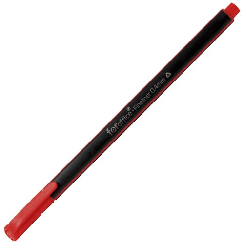 Flomaster fineliner 0,4mm foroffice crveni (18098)