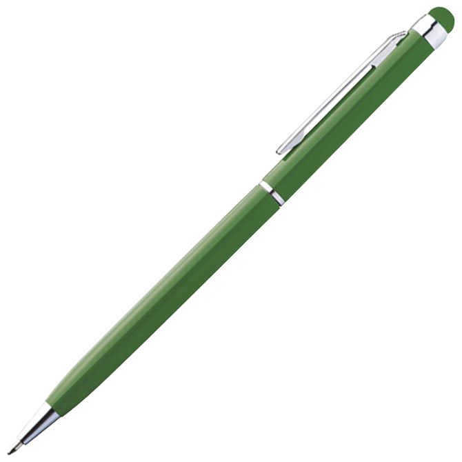 Olovka kemijska+touch pen New Orleans zelena (18193)