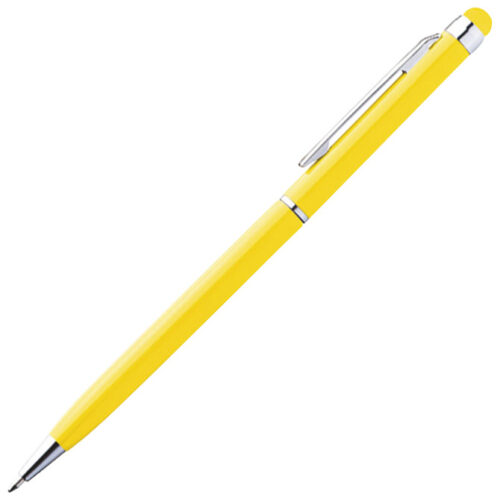 Olovka kemijska+touch pen New Orleans žuta (18194)