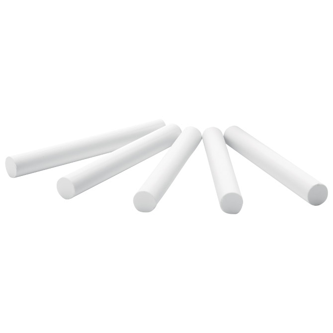Kreda školska okrugla besprašna fi-10mm pk10 connect bijela blister (18529)