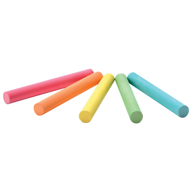 Kreda školska okrugla besprašna fi-10mm 10boja pk10 connect blister (18530)