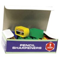 Šiljilo pvc 1rupa pk24 sha,sortirano (18840)