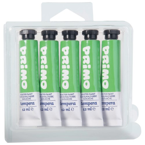 Boja tempera 12ml aluminijska tuba pk5 cmp.440tra610 zelena blister (18846)