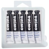 Boja tempera 12ml aluminijska tuba pk5 cmp.440tra800 crna blister (18849)