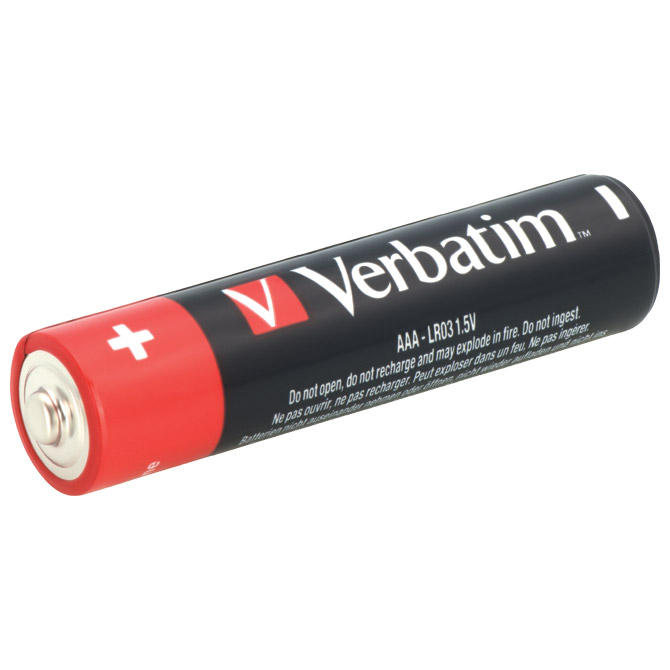 Baterija alkalna 1,5v aaa pk4 verbatim 49920 lr03 blister (19420)