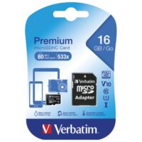 Kartica memorijska micro sdhc 16gb verbatim 44082 blister (21142)