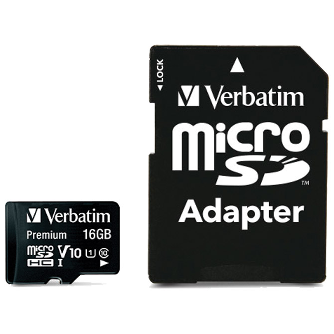 Kartica memorijska micro sdhc 16gb verbatim 44082 blister (21142)