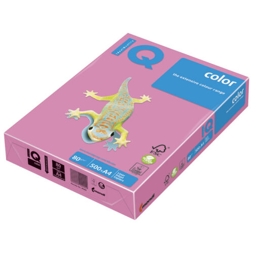 Fotokopirni Papir IQ Neon A4 80g omot 500 list Mondi NEOPI rozi (22846)