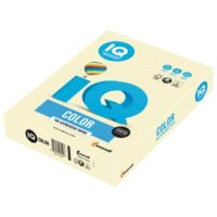 Fotokopirni papir IQ Pastel A4 80g OMOT 500 list Mondi BE66 vanilija (22892)