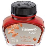 Tinta za nalivpero bočica 30ml 4001 pelikan 301036 crvena (22950)