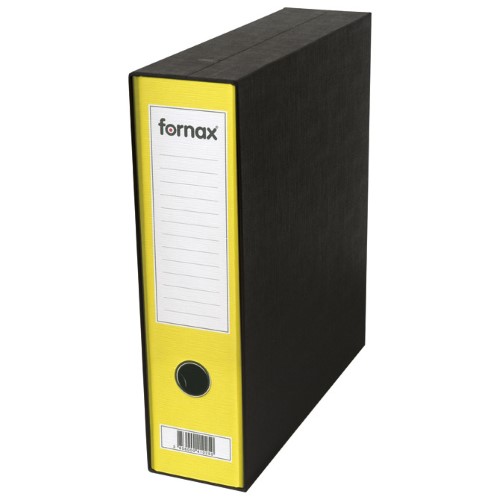 Registratori A4 široki u kutiji prestige fornax 402338 (13460) žuti (22963)