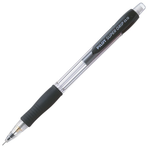 Olovka tehnička 0,5mm super grip pilot h-185-sl-b crna (23069)
