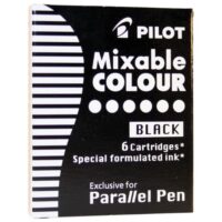 Tinta za nalivpero patrone parallel pen pk6 pilot ic-p3-s6 crna (23070)