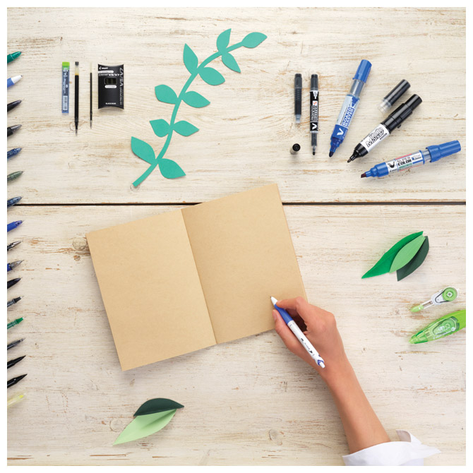 Marker permanentni 0,9mm okrugli vrh v super color begreen pilot sca-vsc-m-bg plavi (23073)