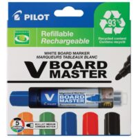 Marker za bijelu ploču 2,3mm v board master begreen pilot wbma-vbm-m-s5-bg 5boja blister (23082)