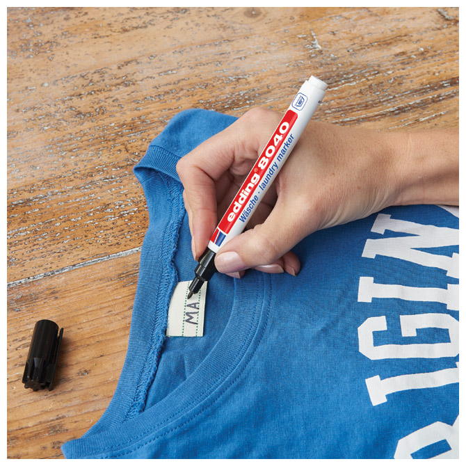 Marker za rublje 1mm edding 8040 crni (23333)
