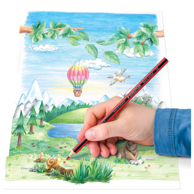 Boje drvene 12boja noris colour staedtler 185 c12p 10 plus 2 boje gratis blister (23382)