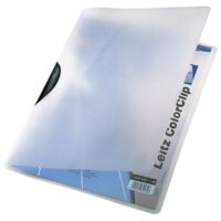 Fascikl klip pp A4 color leitz 41750195 crni (23428)