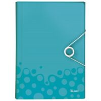 Mapa za kućni budžet 6 pregrada s gumicom pp wow leitz 45890151 tirkizna (23565)