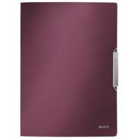 Fascikl klapa s gumicom pp A4 style leitz 39770028 bordo (23587)