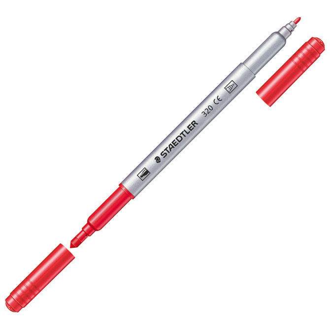 Flomaster školski 10boja obostrani noris staedtler 320 nwp10 (24159)