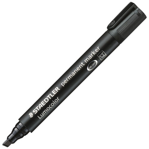 Marker permanentni 2-5mm lumocolor staedtler 350-9 crni (24234)