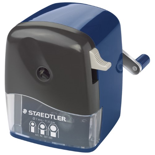Šiljilo stolno ručno staedtler 501 180 plavo/sivo (24368)