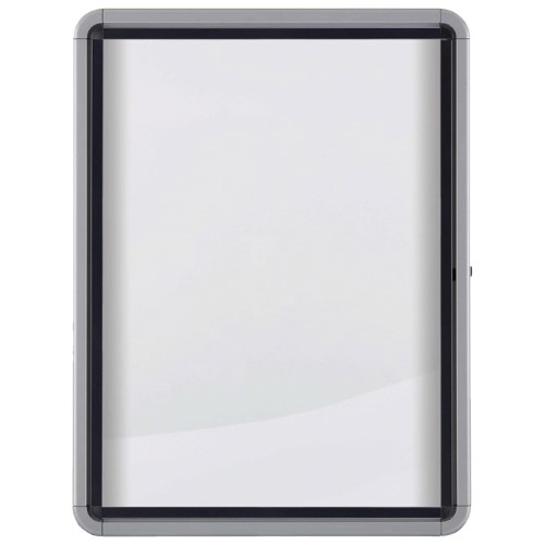 Ploča oglasna magnetna-staklena krilna vrata 75,2x69,2x3,7cm nobo 1902558 bijela (24544)
