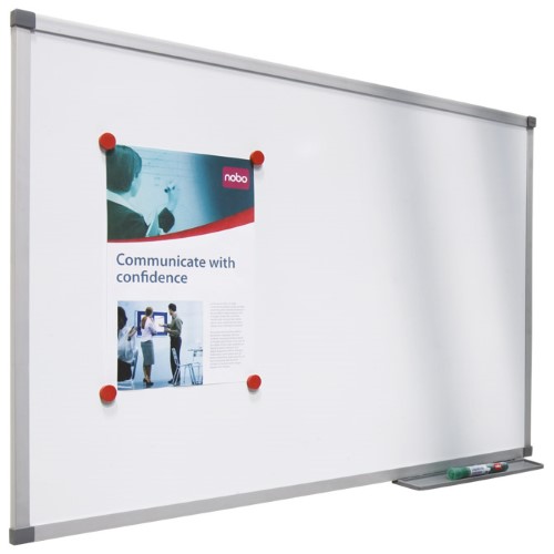 Ploča magnetna 90x60cm aluminijska okvir basic nobo 1903889/1905210 bijela (24568)
