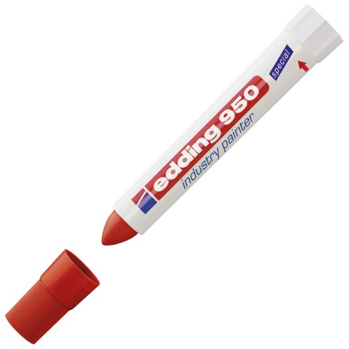 Marker industrijski painter permanentni 10mm edding 950 crveni (24619)