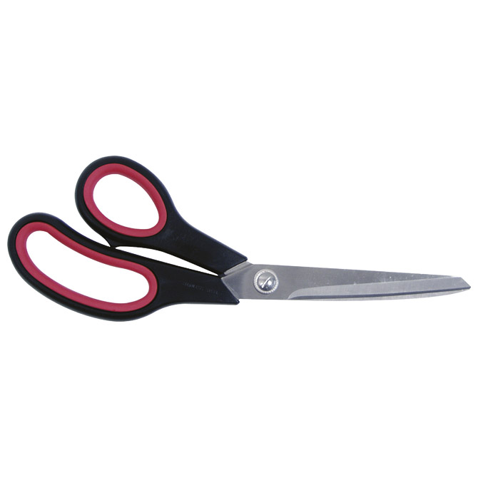 Škare uredske 25cm (anatomski ulošci) fornax jd9801 blister (24630)