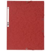 Fascikl klapa s gumicom chartreuse A4 exacompta 55505e crveni (24712)