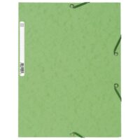 Fascikl klapa s gumicom chartreuse A4 exacompta 55513e limeta zeleni (24716)