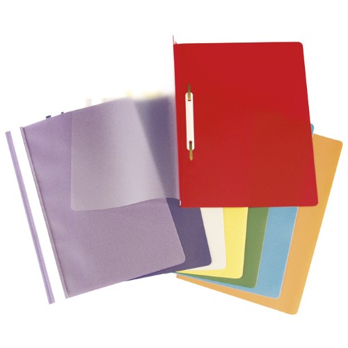 Fascikl mehanika euro pp A4 noki crveni (24745)
