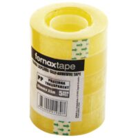 Selotejp traka ljepljiva 15mm/33m paket 5kom fornax prozirna (24782)