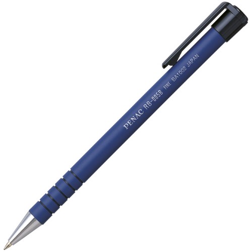 Olovka kemijska gumirana rb-085b penac ba1002-03f plava (24871)