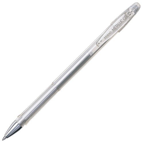 Olovka kemijska gel fx-3 penac ba1603-14f metalik srebrna (24882)