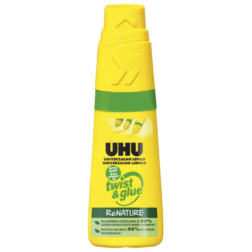 Ljepilo univerzalno 35ml bez otapala twist&glue renature uhu,46340 zeleno (24905)