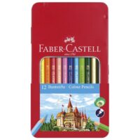 Boje drvene 12boja metalna kutija faber castell 115801 (25037)