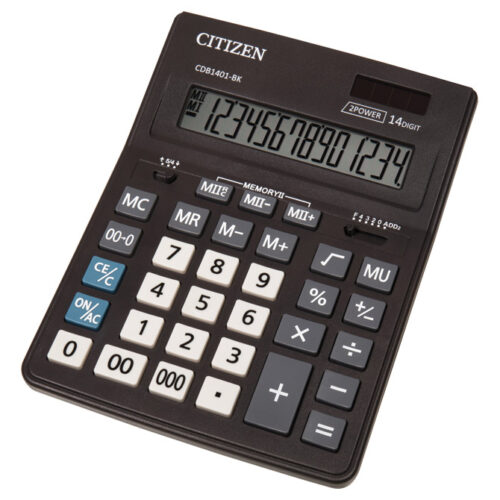 Kalkulator komercijalni 14mjesta Citizen CDB-1401 BK crni (25438)