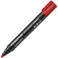 Marker permanentni 2mm lumocolor staedtler 352-2 crveni (25859)